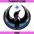 Bird Loon MN State Bird PNG, Retro Vintage Minnesota Strong PNG