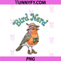 Bird Nerd PNG, American Robin Bird Watching Birding Birders PNG