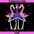 Bisexual Pride Flamingo PNG, LGBT-Q Ally Bi Flag Animal PNG