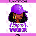 Lupus Warrior PNG, Purple Awareness Ribbon PNG