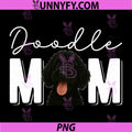 Doodle Mama PNG, Black Goldendoodle Owner PNG