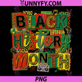 Black History Month Art PNG, Design Afro Culture Celebration PNG