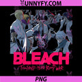 Bleach Thousand Year Blood War PNG, Gotei 13 Anime PNG