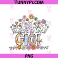 Blessed To Be Called Gigi PNG, Floral Mother's Day PNG