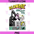 Blondie Retro PNG, Giant Ape Comic Vintage Band PNG