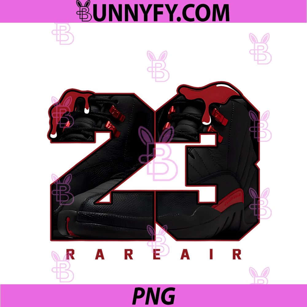 Bloodline 12s Outfit PNG, Number 23 Drip Street PNG