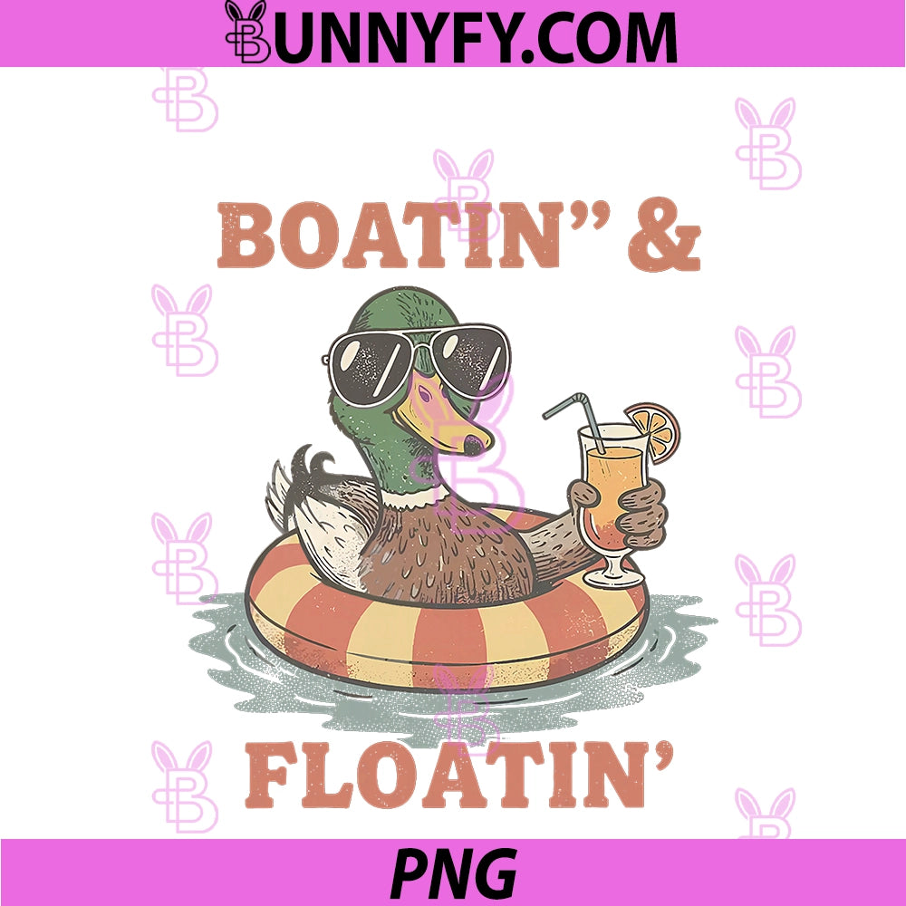 Boating And Floating PNG, Funny Duck Sunglasses Summer Beach PNG
