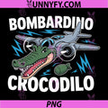 Bombardino Crocodilo Funny Italian Brainrot Meme PNG, Crocodile Plane Meme PNG