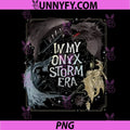 In My Onyx Storm Era PNG, Dark Fantasy Dragon Circle PNG