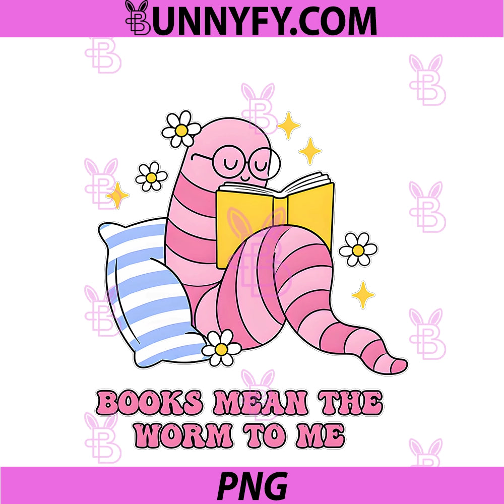 Books Mean The PNG, Worm To Me PNG