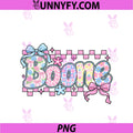 Boone Heart Men Women Kid PNG, Vintage Fathers Day PNG