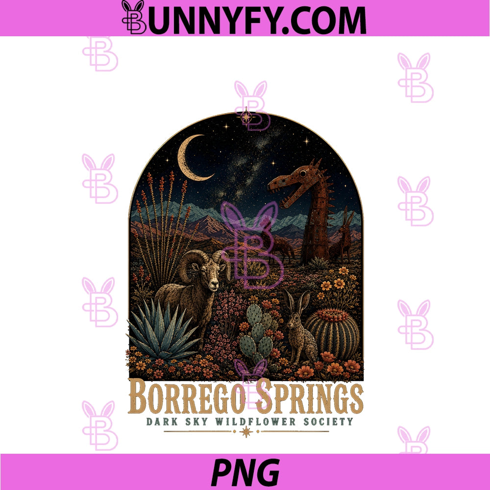 Borrego Springs PNG, California Wildflower Desert PNG