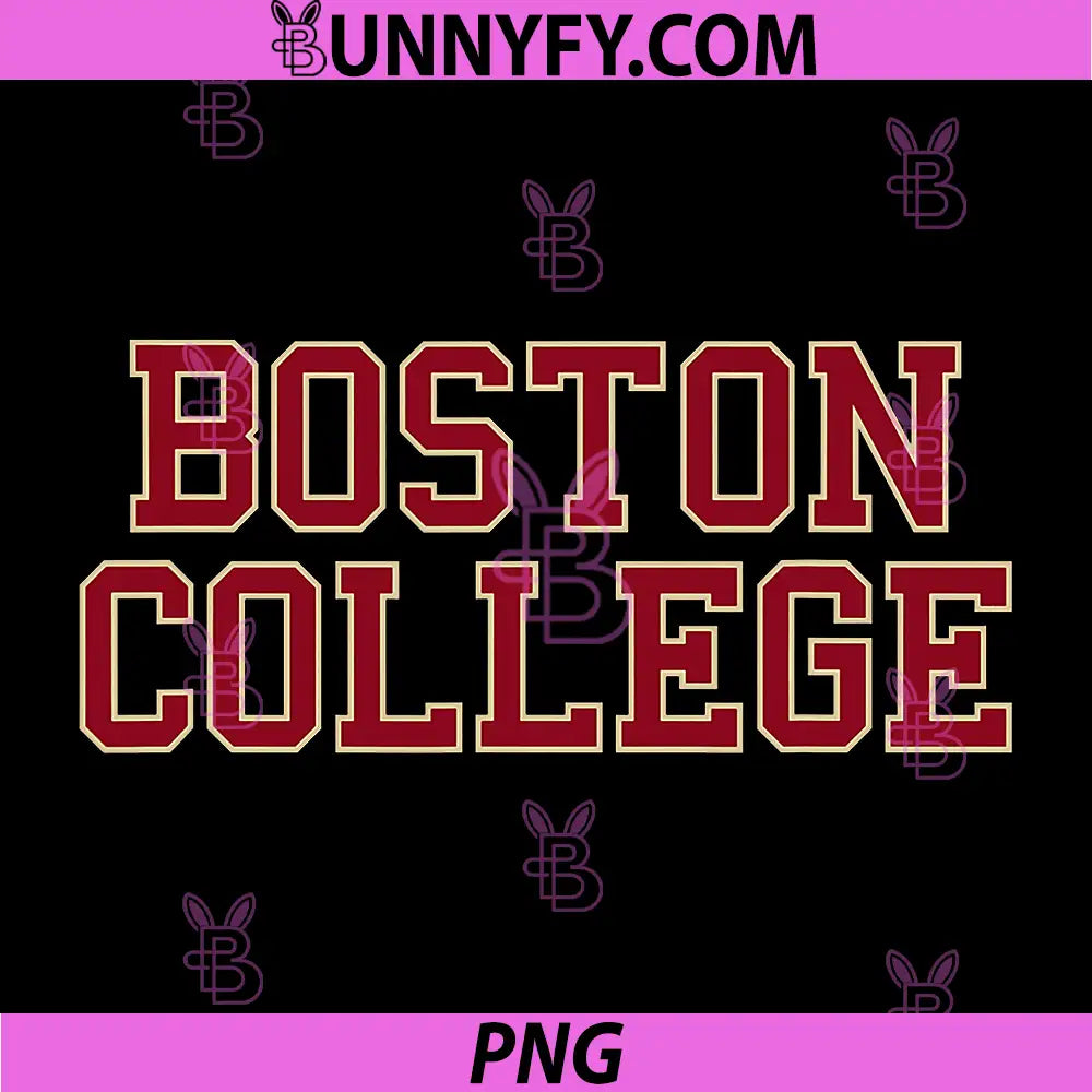 Boston College PNG, Light Gray BC Eagles PNG
