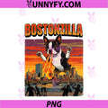 Bostonzilla Boston Terrier Dog Dogzilla PNG, Monster Movie Parody PNG