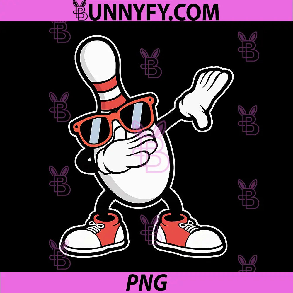 Bowling PNG, Bowling Pin Dabbing PNG