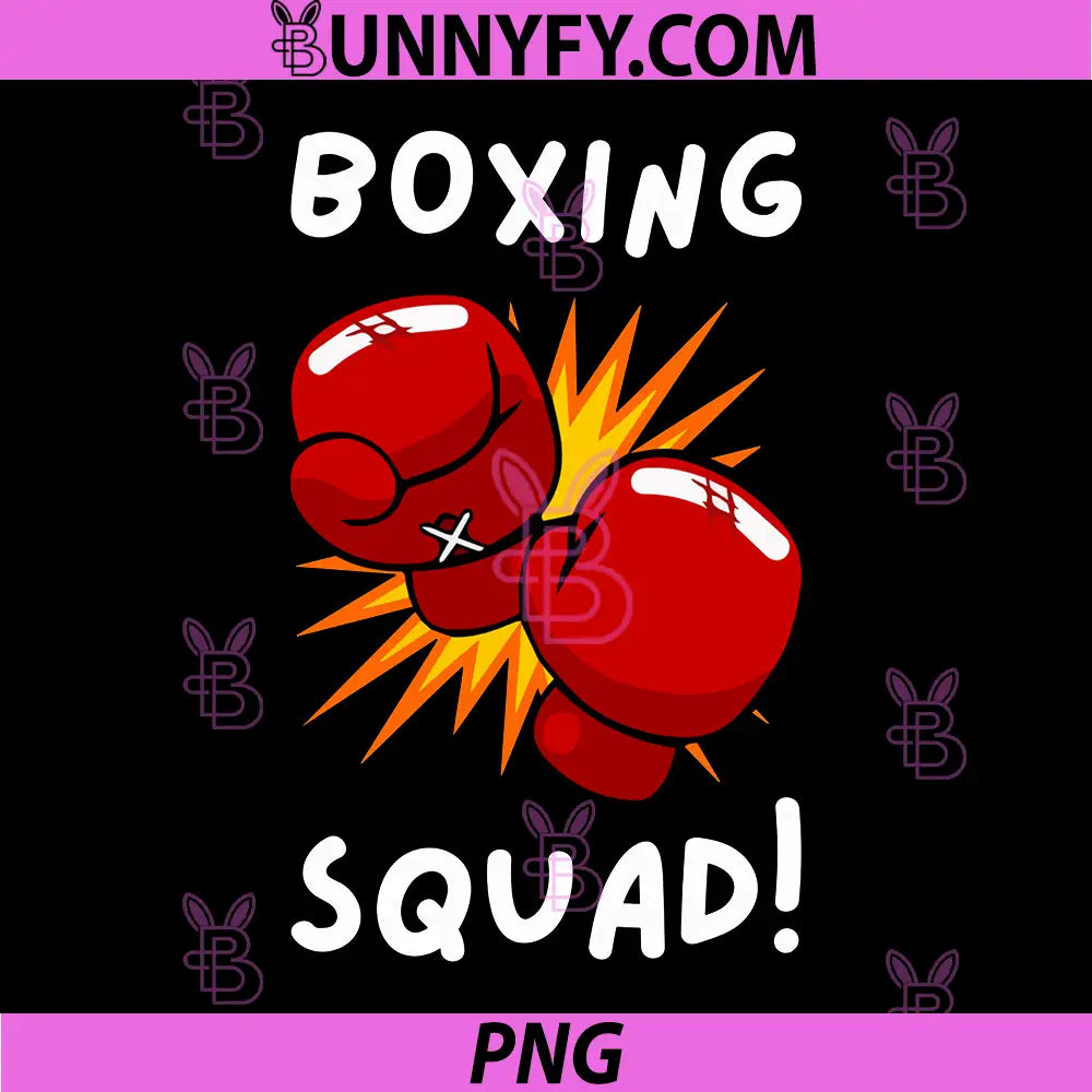 Boxing Squad PNG, Matching Boxers PNG