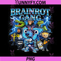 Brainrot Gang Six Seven PNG, 67 Italian Brainrot Gaming PNG