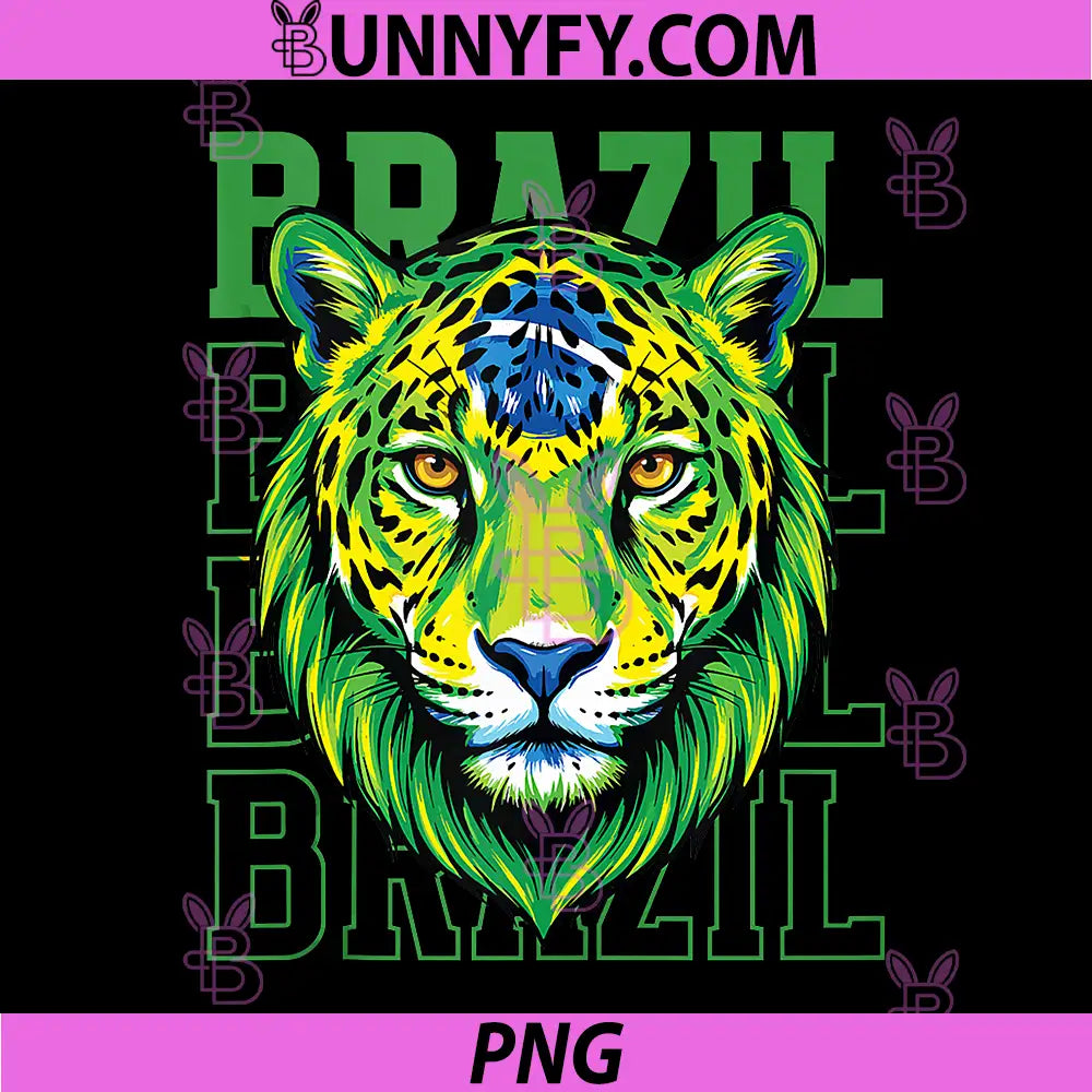 Brazil Fan PNG, Jaguar Brazilian PNG