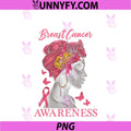 Breast Cancer Awareness PNG, African American Women Pink Ribbon PNG