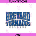 Brevard Tornados Retro PNG, Collegiate Athletic PNG