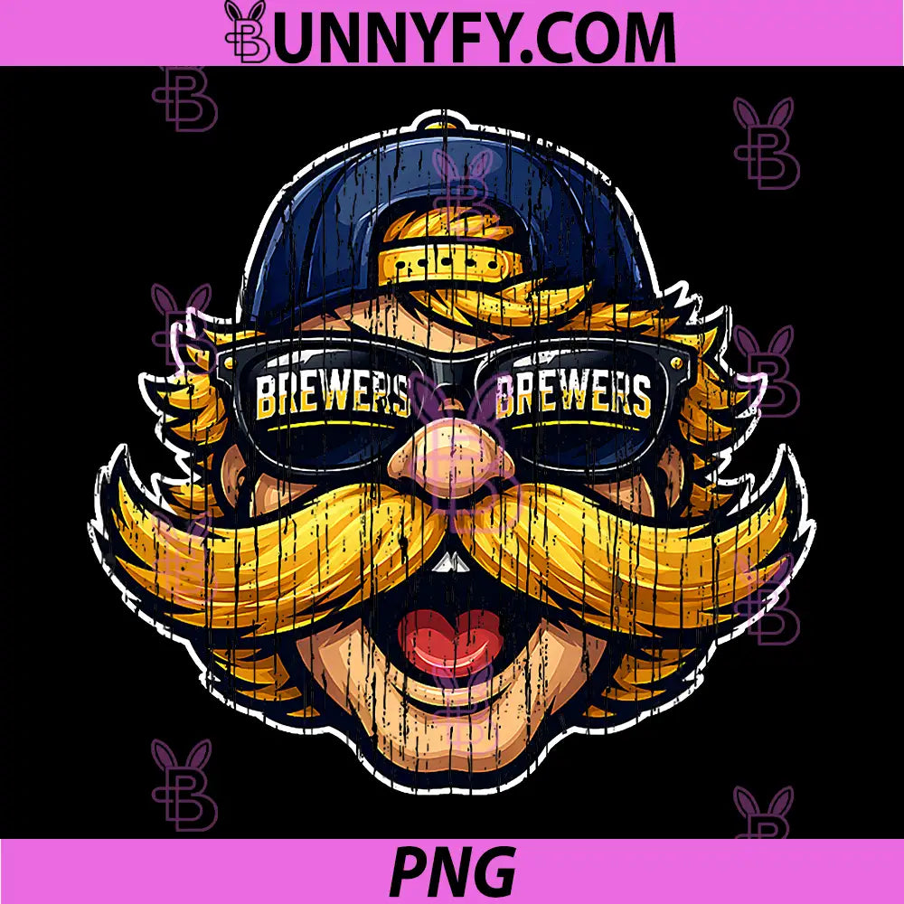 Brewers Retro PNG, Brewers PNG