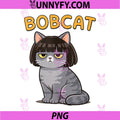 British Shorthair Funny PNG, Bobcat Cool Humor Cat Lover Novelty PNG
