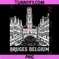 Bruges Belgium PNG, Travel Souvenir City PNG
