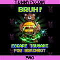 Bruh Burgerini PNG, Bearini Tsunami Brainrot PNG