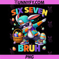 Bruh Happy Easter PNG, Bunny Dabbing Rabbit PNG