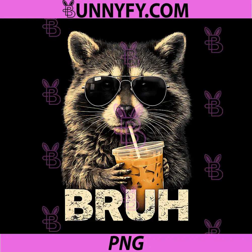 Bruh Raccoon PNG, Meme Graphic Raccoon PNG
