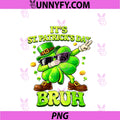 Bruh St Patricks Day PNG, Boys Kids Saint Patricks Day Shamrock PNG