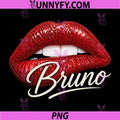 Bruno Name PNG, Retro Vintage PNG