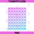 BuddyCatAFK Pink PNG, Fade All Over Skull Logo Dark PNG