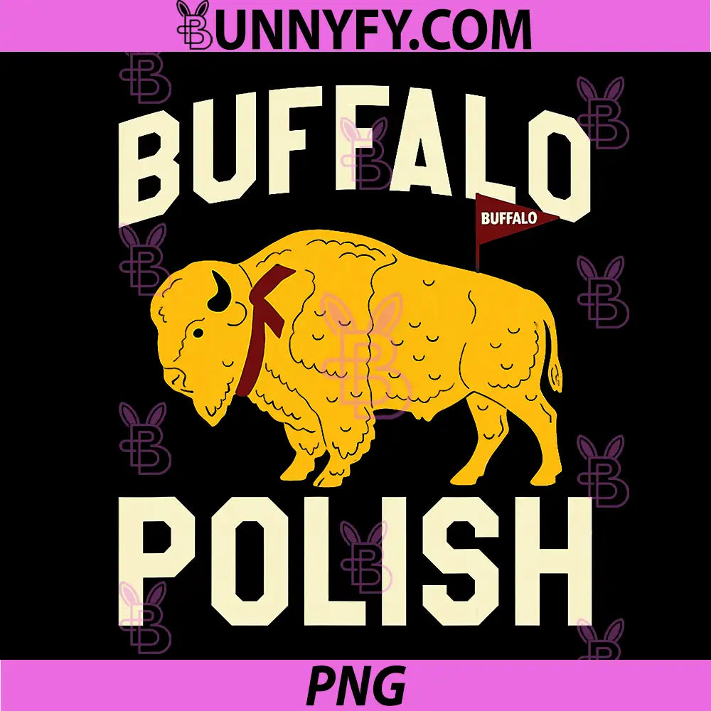 Buffalo Polish PNG, Funny Polish Heritage Butter Lamb PNG