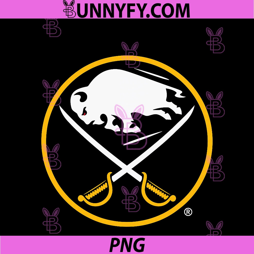Buffalo Sabres Icon Royal Blue PNG, Officially Licensed PNG