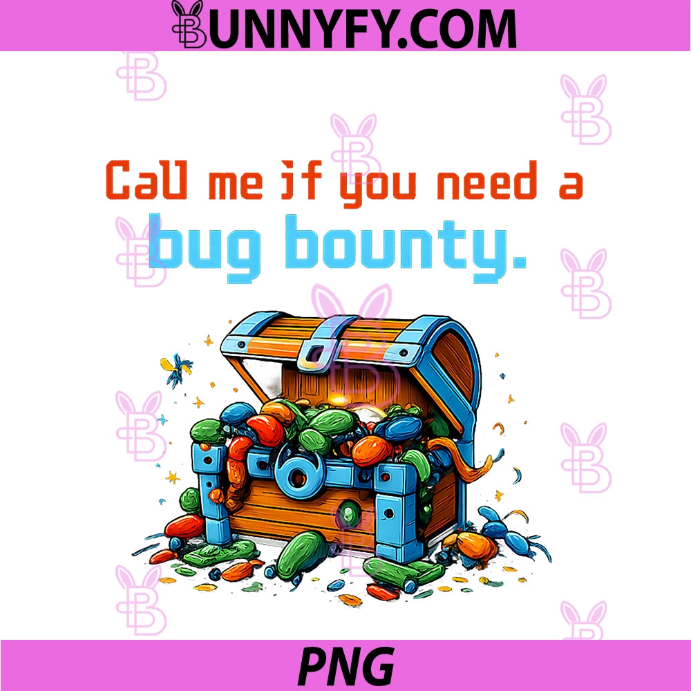 Bug Bounty Adulting PNG, Programmer Treasure Chest Design PNG
