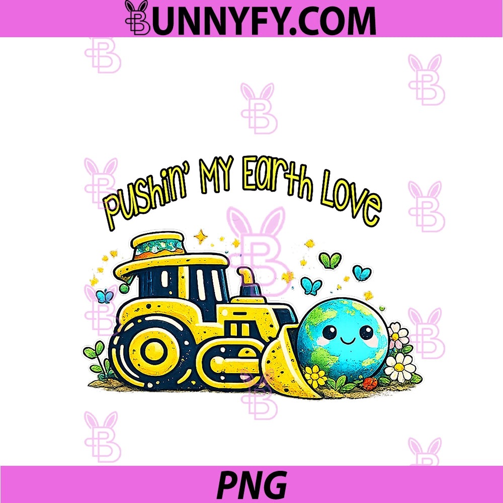 Bulldozer PNG, Funny Earth Day Construction 2026 Teacher Kids PNG