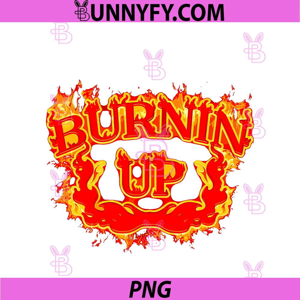Burnin Up PNG, Vintage Flames PNG