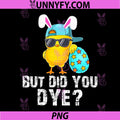 But Did You Dye PNG, Easter Funny Cute Bunny PNG