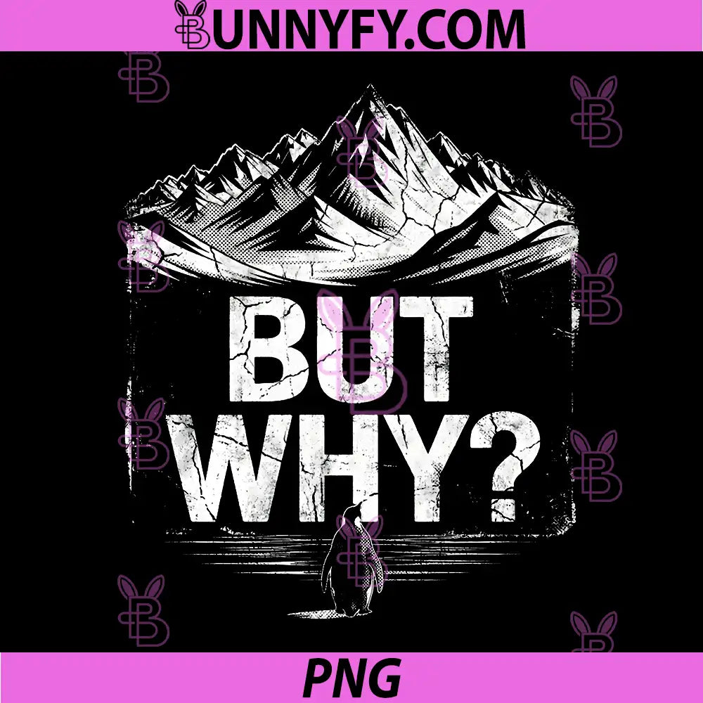 But Why PNG, Funny Penguin PNG