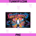 But Why PNG, Funny Penguin Mountain Hiking Meme PNG