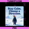 But Why Penguin PNG, Funny Meme Graphic PNG