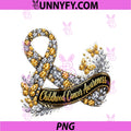 Butterfly PNG, Childhood Cancer Awareness PNG