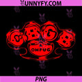 CBGB Knuckles PNG, Logo in Black PNG