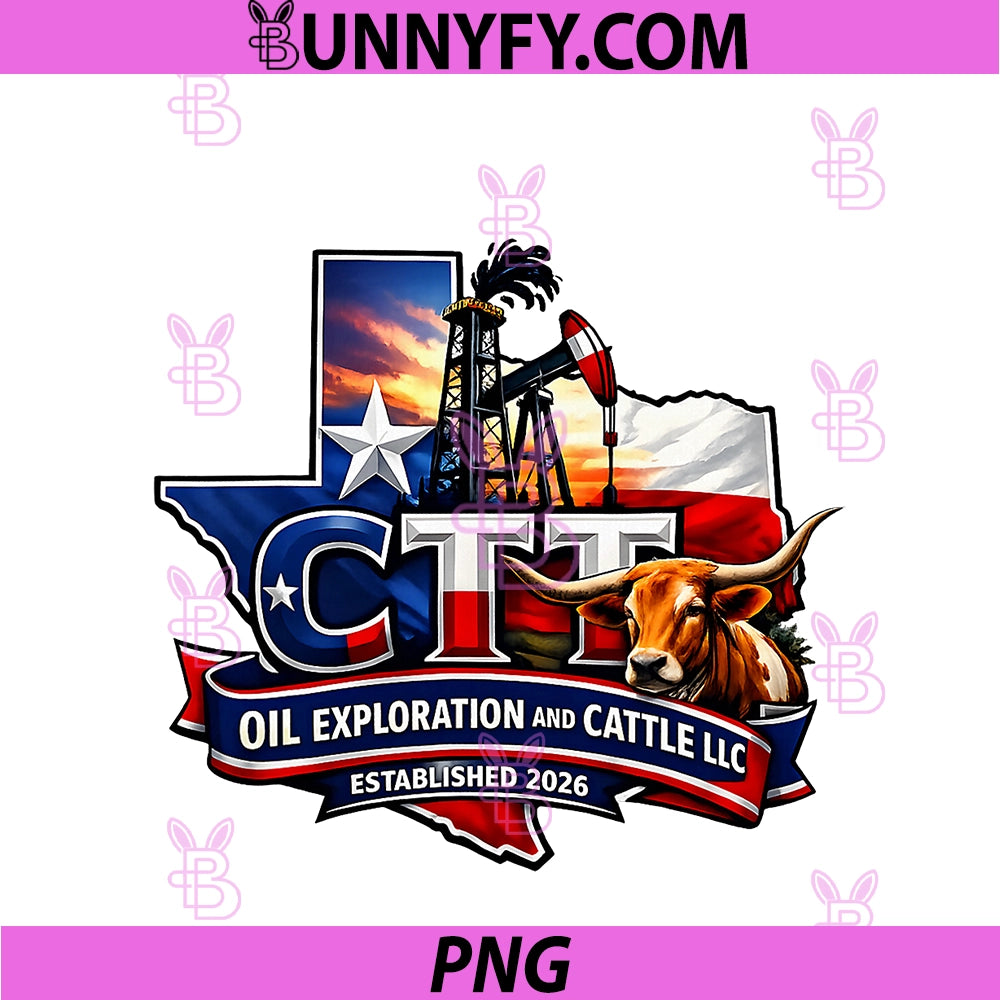 CTT Oil Exploration And Cattle PNG, Company Texas PNG