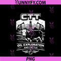 CTT Oil Exploration And Cattle PNG, Funny Ranch Industry PNG