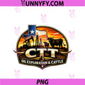 CTT Oil Exploration And Cattle PNG, Oilfield Ranch PNG