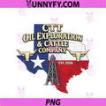 CTT Oil Exploration & Cattle Company PNG, Texas PNG