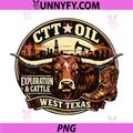 CTT Oil Exploration And Cattle PNG, West Texas Vintage Ranch PNG