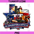 CTT Oil Exploration and Cattle PNG, Oilfield Ranch PNG